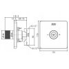 Nút Điều Chỉnh Đầu Sen American Standard FFAS0926MB EasySET Màu Đen - ảnh 2