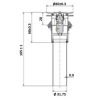 Nút Xả Nhấn cho Lavabo American Standard FFAS7979 - ảnh 3