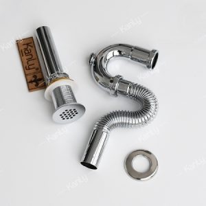 Ảnh công trình thực tế Ống Thoát Lavabo Kanly CHP05 Ruột Gà
