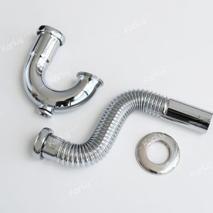 Ảnh công trình thực tế Ống Thoát Lavabo Kanly CHP06 Kiểu Lò Xo