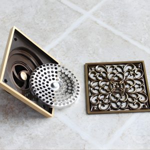 Ảnh công trình thực tế Phễu Thoát Sàn Kanly GCP01 Bằng Đồng