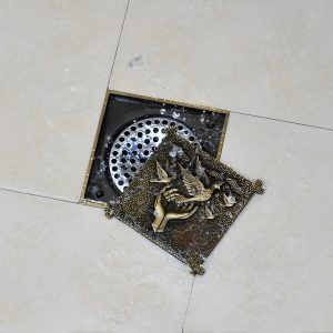 Ảnh công trình thực tế Phễu Thoát Sàn Kanly GCP12 Bằng Đồng