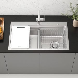 Ảnh công trình thực tế Chậu rửa bát Konox Workstation Sink KN8048TS Dekor