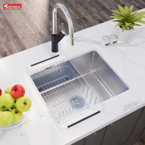 Ảnh công trình thực tế Chậu rửa bát Konox KN5444SU Dekor