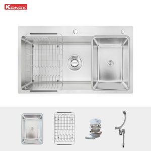 Ảnh công trình thực tế Chậu rửa bát Konox Workstation Sink KN8248SO Dekor