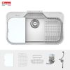 Chậu rửa bát phong cách Nhật Konox TARI 9051SR - ảnh 3
