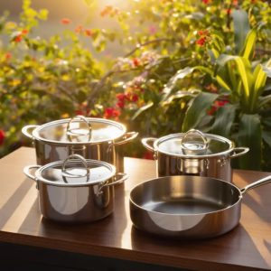 Ảnh công trình thực tế Bộ nồi 4 món NOBINOX PLANUM NX800