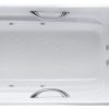 Bồn Tắm TOTO PPYK1760ZRHPE#P/DB501R-2B Ngọc Trai, Massage, Có Tay Vịn