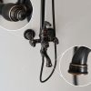Sen Cây Kanly GCS14B Nóng Lạnh Đồng Thau Cổ Điển Màu Đen - ảnh 3