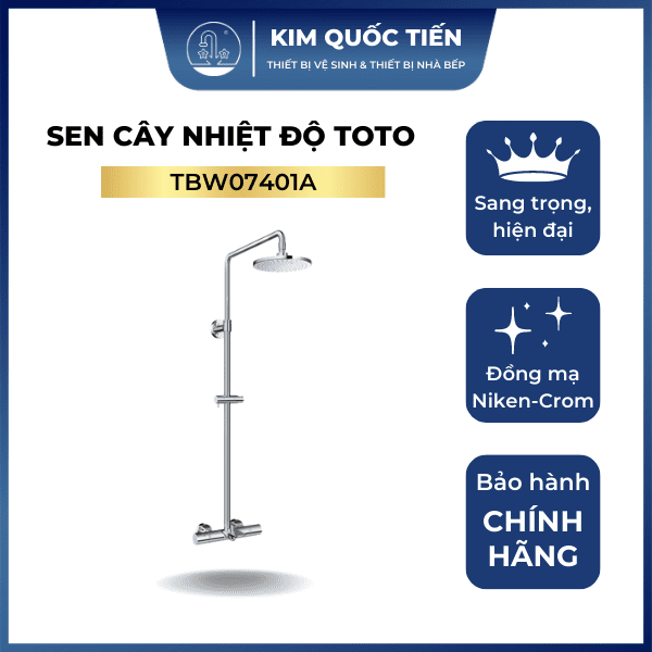 Ảnh công trình thực tế Sen Cây TOTO TBW07401A Nhiệt Độ