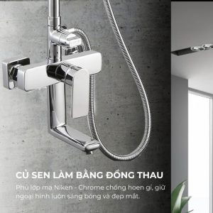 Ảnh công trình thực tế Sen cây nóng lạnh Luxta L7220N