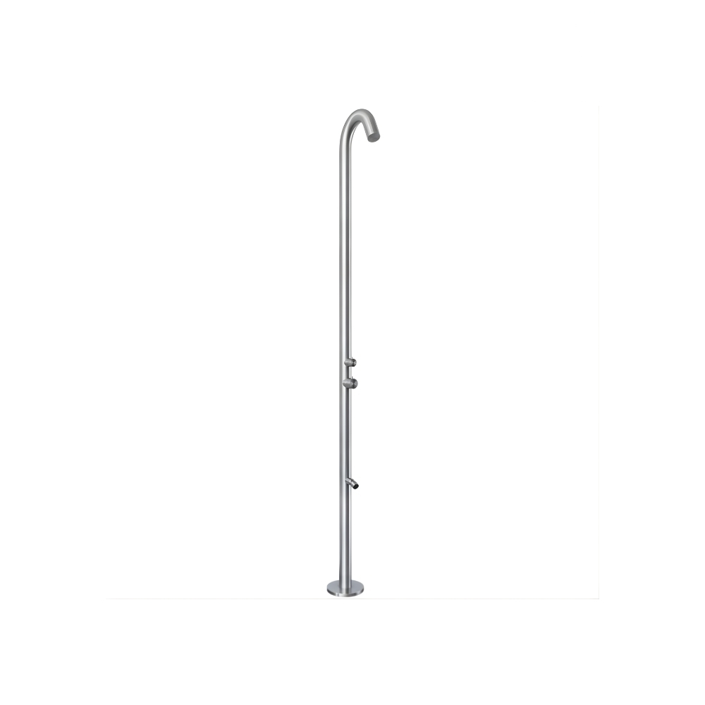 Sen Cây Tắm Đứng Kanly KLS9015W Nóng Lạnh Đặt Sàn Ngoài Trời Màu Trắng