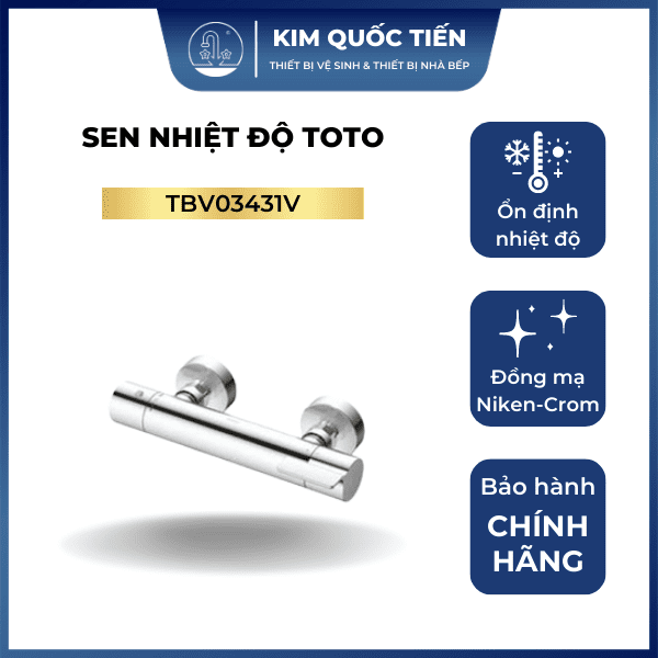 Ảnh công trình thực tế Sen Tắm TOTO TBV03431V Nhiệt Độ