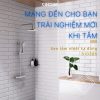 Sen tắm cây nhiệt độ Caesar tự động NEW S1038S - ảnh 2