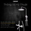 Sen tắm cây nhiệt độ Caesar tự động NEW S1038S - ảnh 5