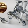Sen Tắm Kanly CHS01 Nóng Lạnh Cổ Điển Đồng Mạ Chrome - ảnh 3