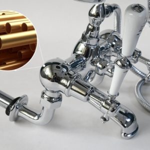 Ảnh công trình thực tế Sen Tắm Kanly CHS01 Nóng Lạnh Cổ Điển Đồng Mạ Chrome