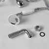 Sen Tắm Kanly CHS01 Nóng Lạnh Cổ Điển Đồng Mạ Chrome - ảnh 4