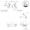 Sen Tắm TOTO TBV03427V/TBW03002B Nhiệt Độ - ảnh 3