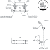Sen Tắm TOTO TBV03431V Nhiệt Độ - ảnh 3