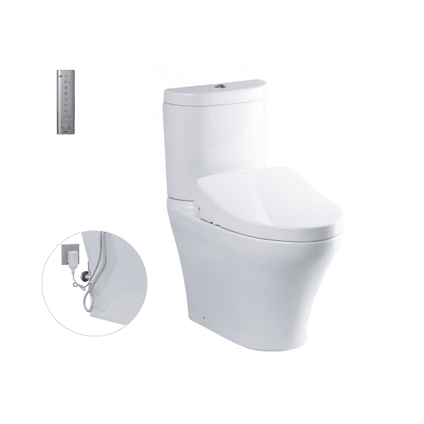 Bồn Cầu Điện Tử TOTO CS818DW11#XW Kèm Nắp Rửa Điện Tử WASHLET Dòng S7 – TCF4911Z (220V)