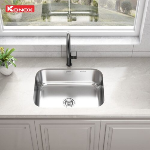 Alternative view of Chậu rửa bát Konox phong cách Nhật bề mặt mịn Tari 5744SM