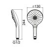 Tay sen tắm American Standard WF-9H11WS - ảnh 2