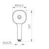 Tay Sen Tắm INAX BF-SC8 - ảnh 2