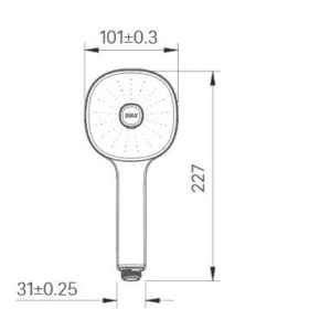 Ảnh công trình thực tế Tay Sen Tắm INAX BF-SC8