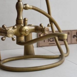 Ảnh công trình thực tế Thanh nối dài vòi sen bằng đồng Kanly GCK55