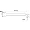 Thanh nối đầu sen American Standard FFAS9909 - ảnh 2