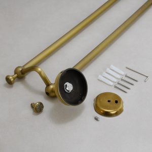 Ảnh công trình thực tế Thanh Treo Khăn Đôi Kanly GCH12 Bằng Đồng