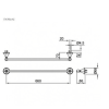 Thanh Vắt Khăn TOTO TX701AC - ảnh 2