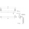 Thanh Vắt Khăn TOTO YT408S4RV - ảnh 2