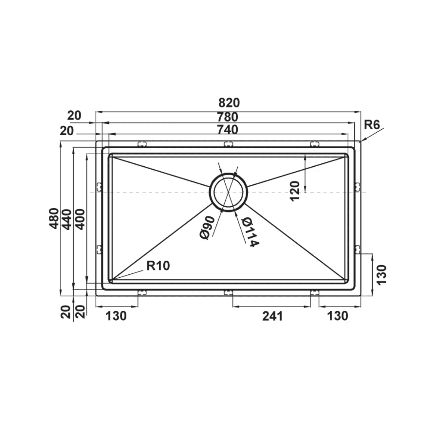 Ảnh công trình thực tế Chậu Rửa Chén HAFELE HS21-SSN1S90 567.94.020