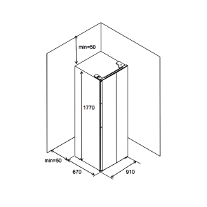Ảnh công trình thực tế Tủ Lạnh HF-SB5601FB Hafele 534.14.100
