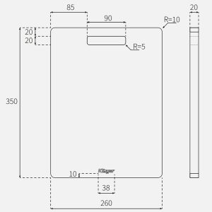 Ảnh công trình thực tế Thớt gỗ tre Kluger KCB – 101W