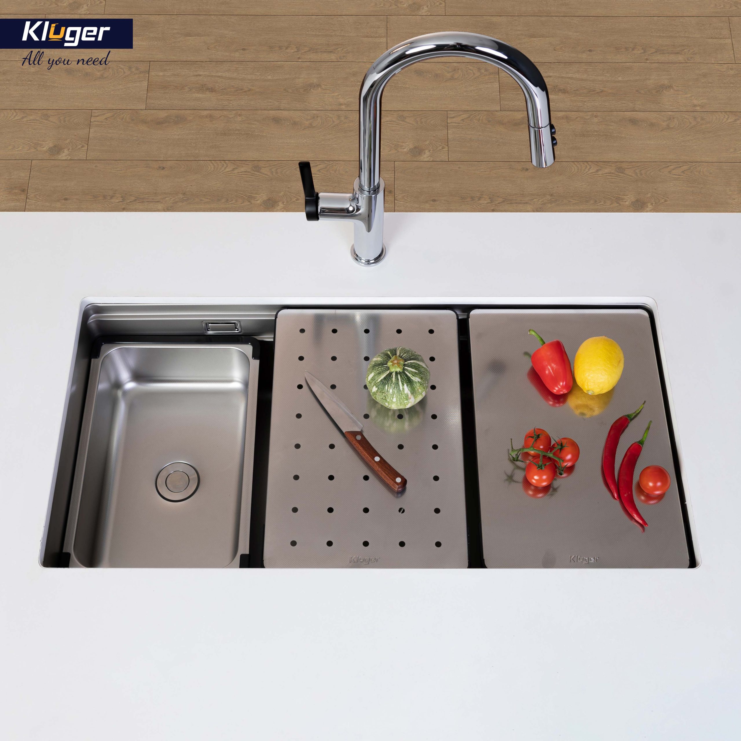 Ảnh công trình thực tế Thớt inox Kluger KCB – 122FS