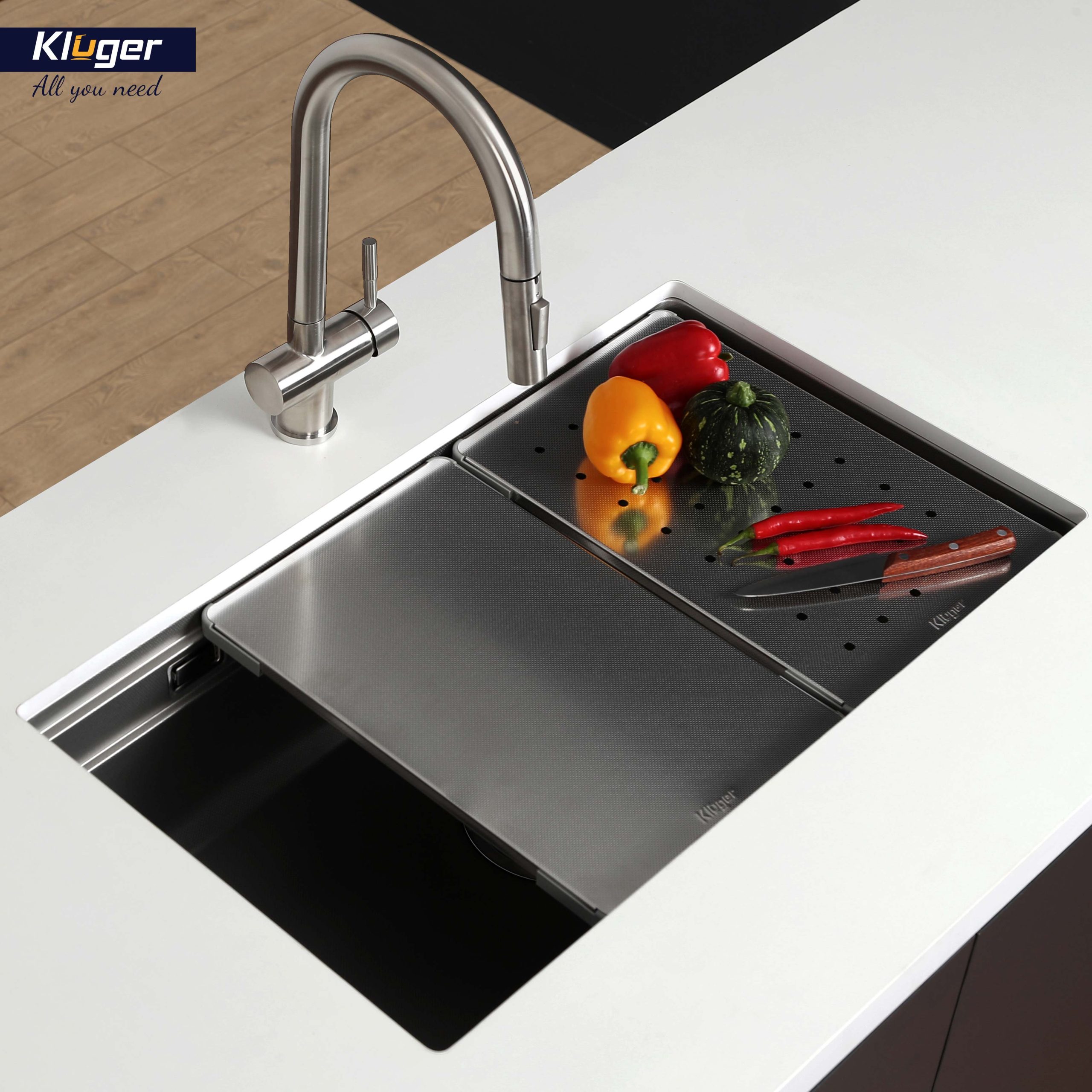 Ảnh công trình thực tế Thớt inox Kluger KCB – 122FS
