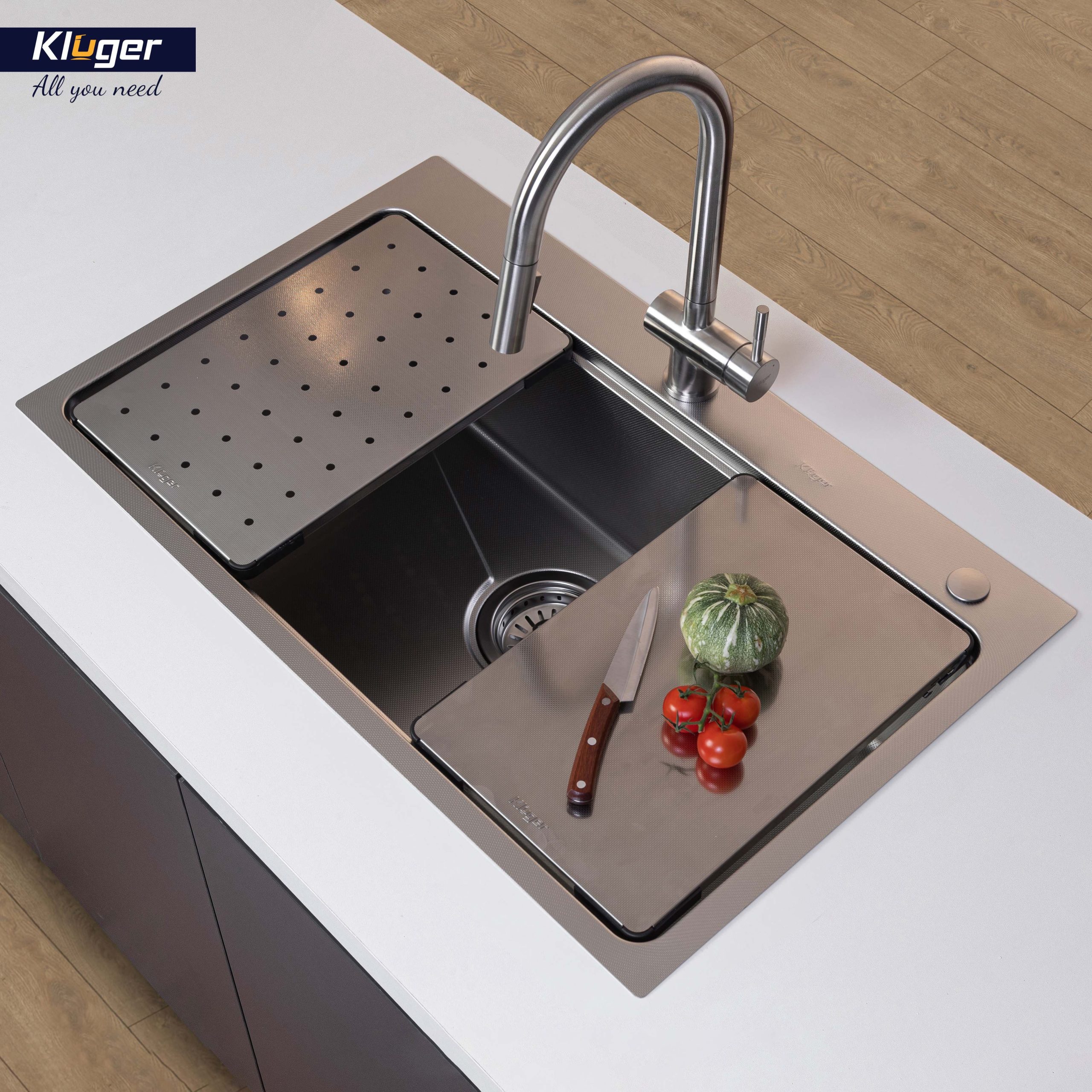 Ảnh công trình thực tế Thớt inox Kluger KCB-132FS