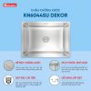 Chậu rửa bát Konox KN6044SU Dekor - ảnh 7