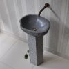 Trụ để lavabo bằng đá Kanly TD17V - ảnh 2