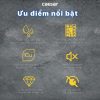 Tủ gương Caesar EM01100W7V màu vân gỗ 100cm - ảnh 4