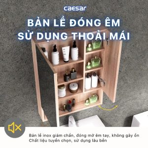 Ảnh công trình thực tế Tủ gương Caesar EM1160W7V