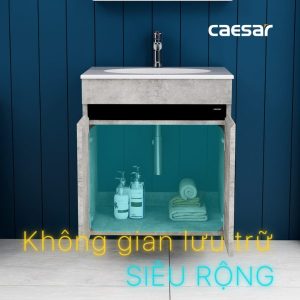 Ảnh công trình thực tế Tủ lavabo Caesar cabinet EH05024ASV