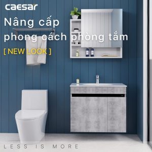 Ảnh công trình thực tế Tủ lavabo Caesar cabinet EH05026ASV