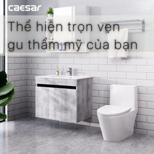 Ảnh công trình thực tế Tủ lavabo Caesar cabinet EH05026ASV