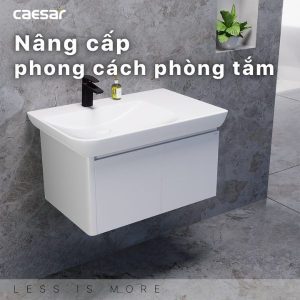 Ảnh công trình thực tế Tủ lavabo Caesar cabinet EH05372AV