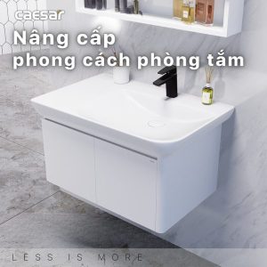 Ảnh công trình thực tế Tủ lavabo Caesar cabinet EH05374AV