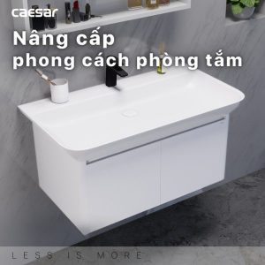 Ảnh công trình thực tế Tủ lavabo Caesar cabinet EH05376AV